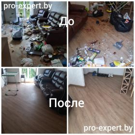Уборка квартиры(после погрома)
