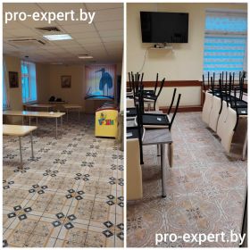 Уборка столовой