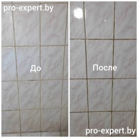 Мытье плитки